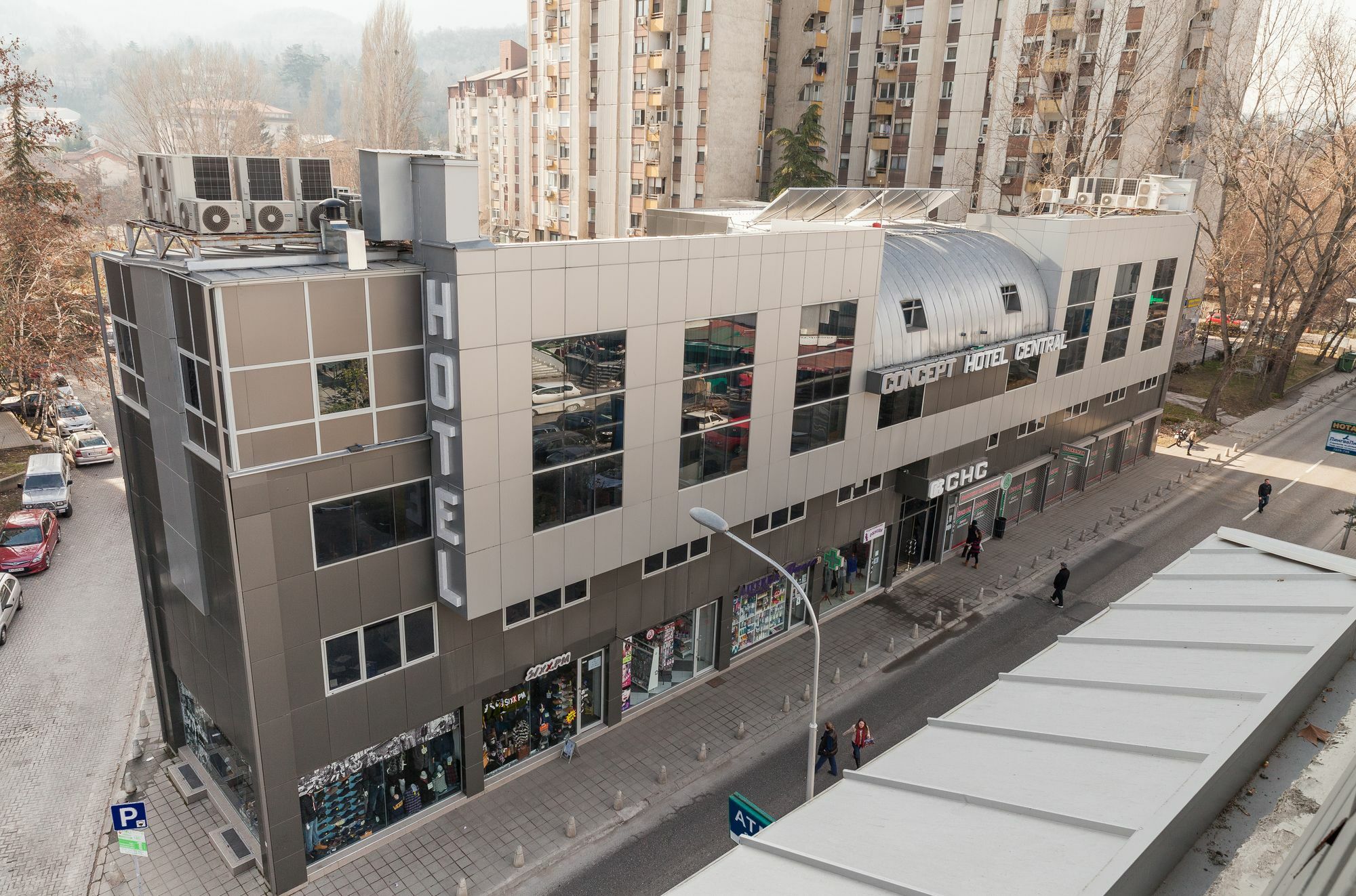 Concept Hotel Central Skopje Exterior photo
